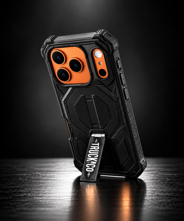 Truck N Co Rugged Magnetic iPhone 17 Pro Case – Side and Back View