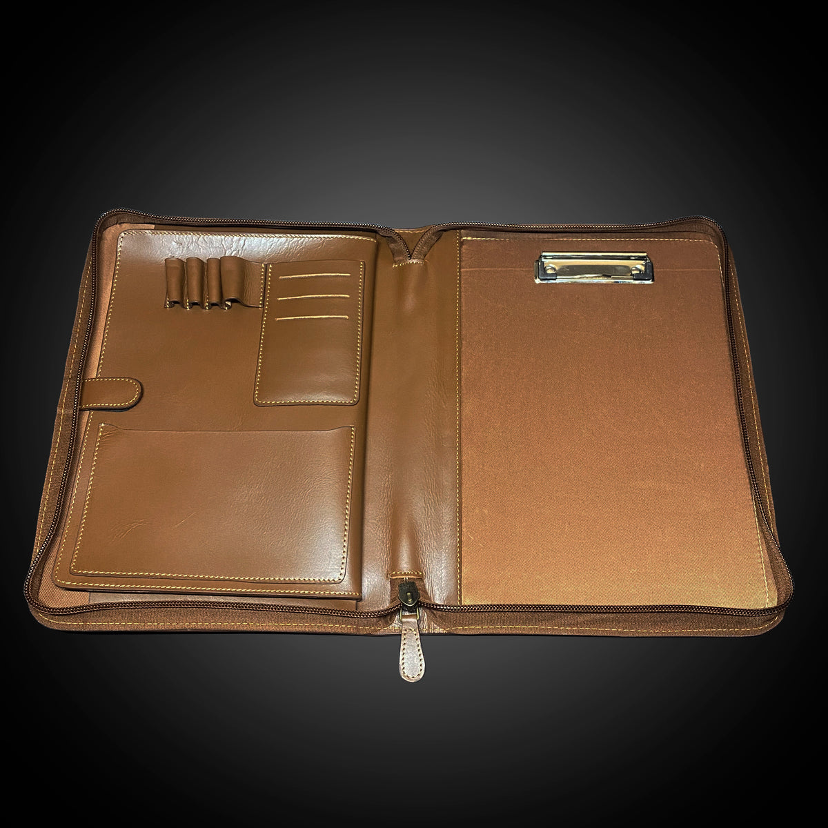 Trucknco A4  Leather Clipboard folder
