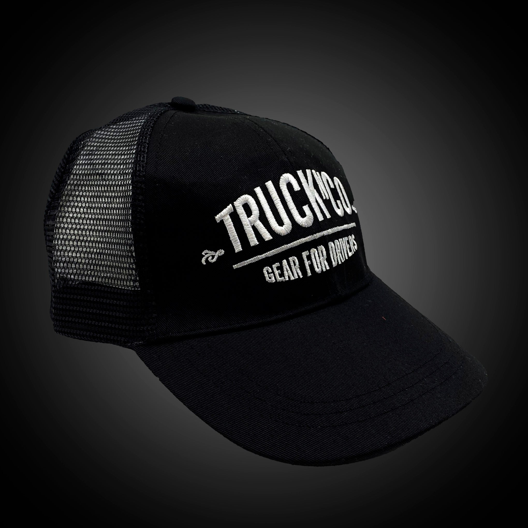 TrucknCo logo black hat road work