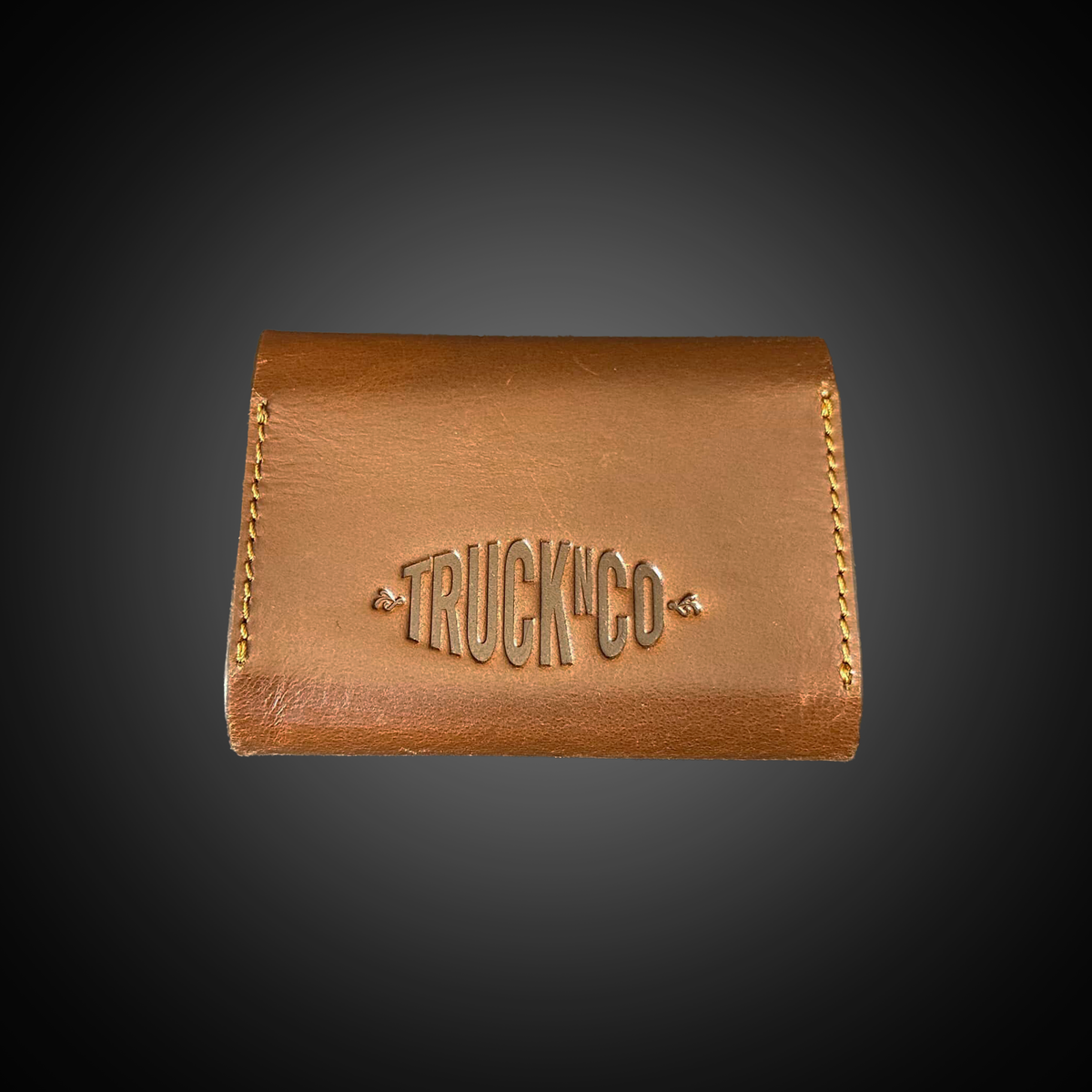 LEather Business card case for truckies trucknco