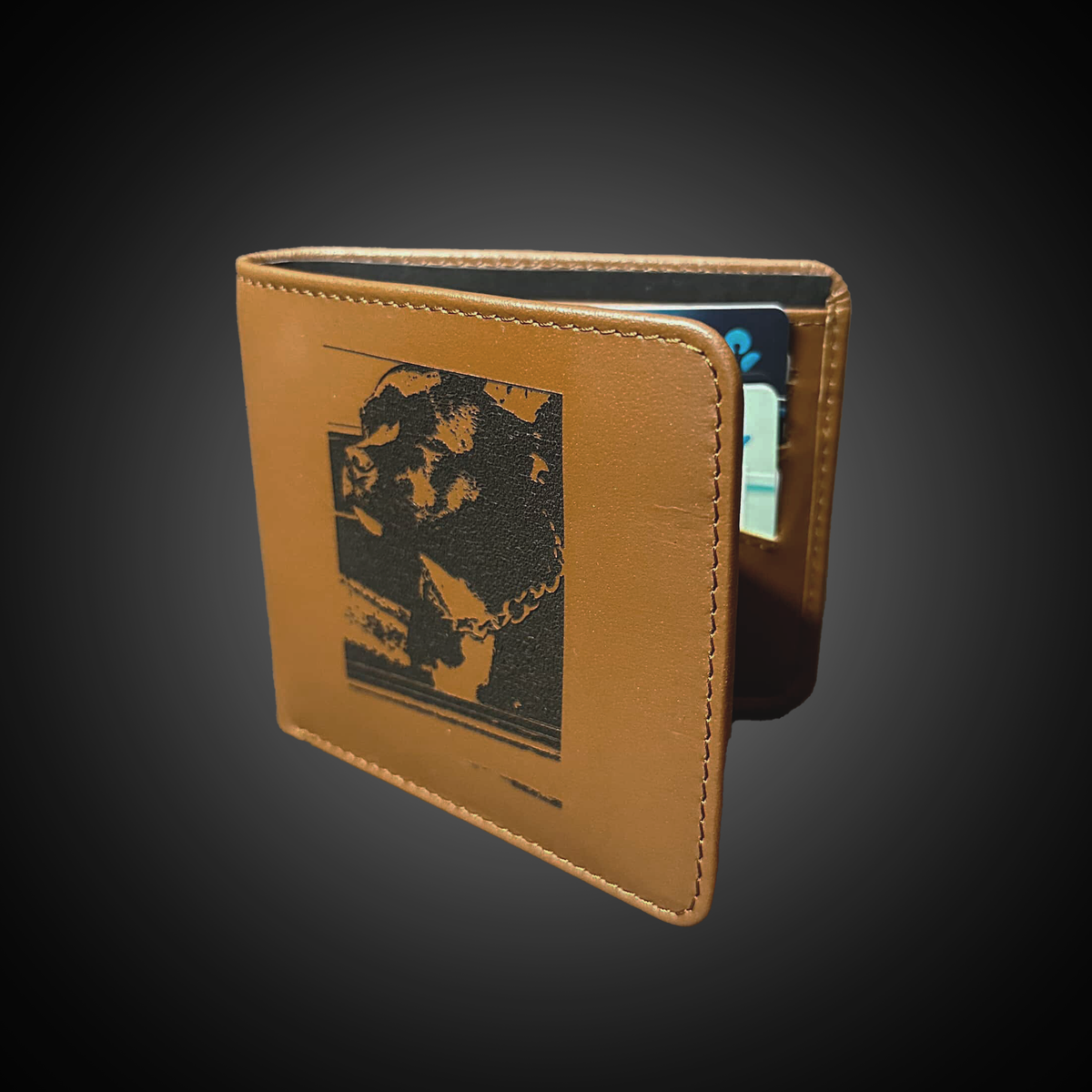 Trucknco personalise leather wallet