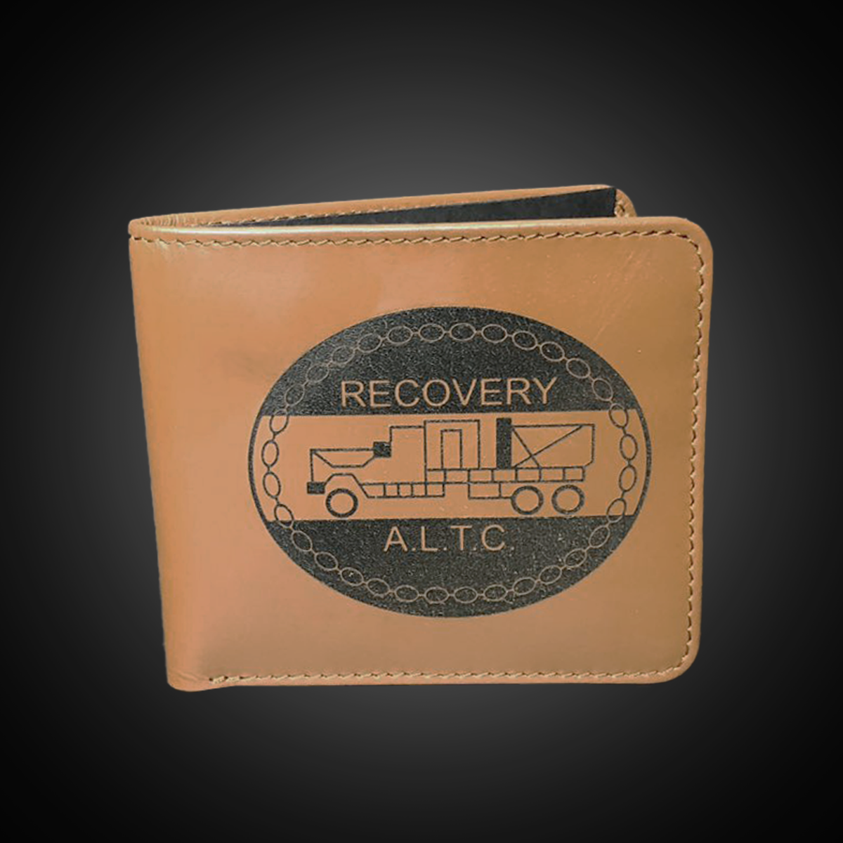 Personalised Leather Truckie Wallet