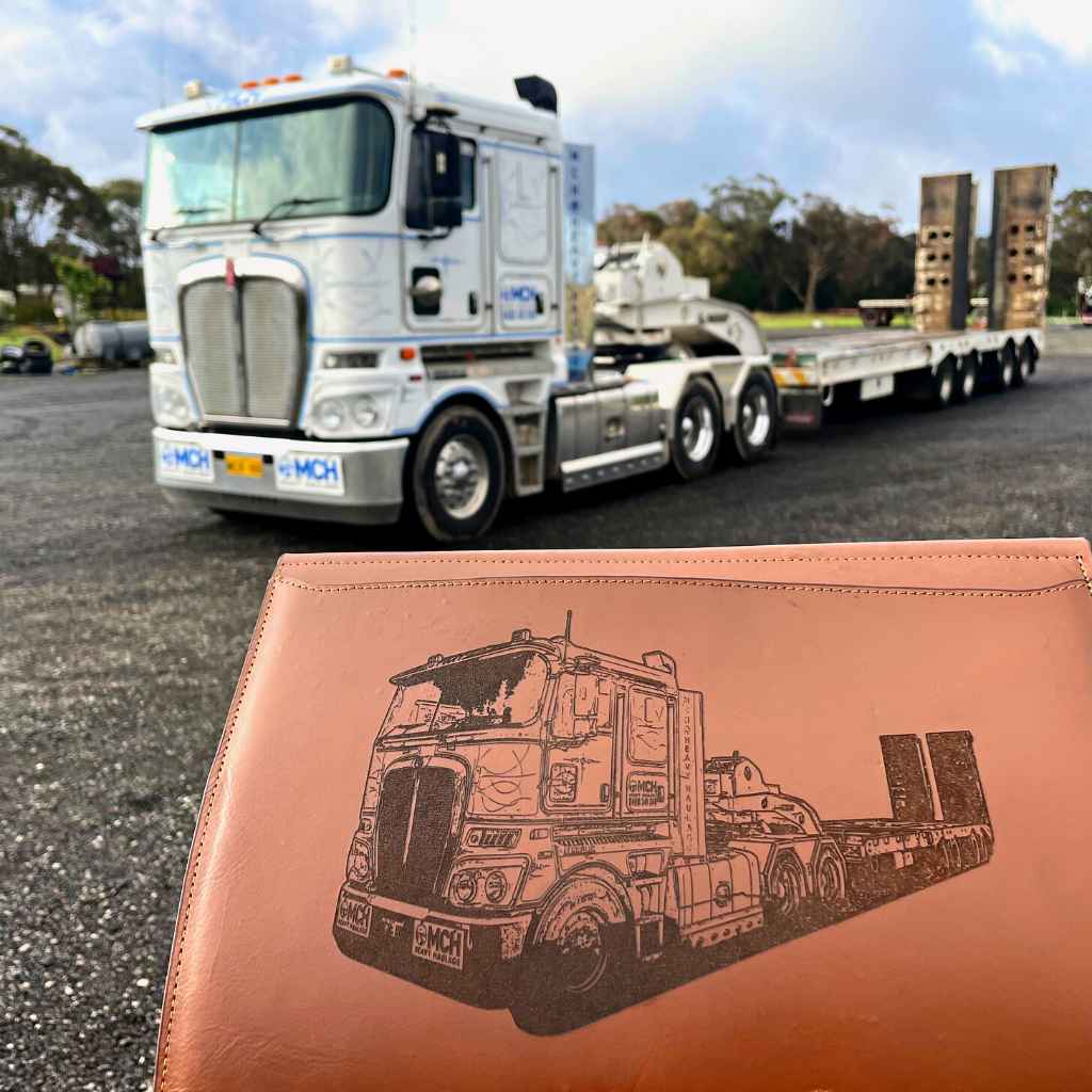 TruckNCo Log Book Cover